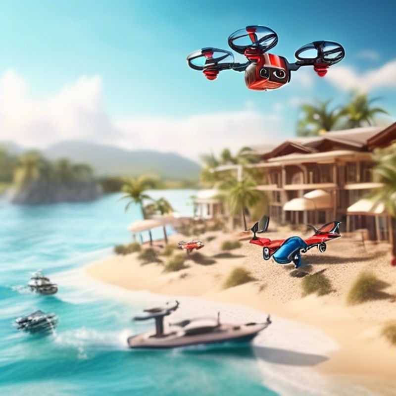 Considere o tempo de voo e o alcance do drone