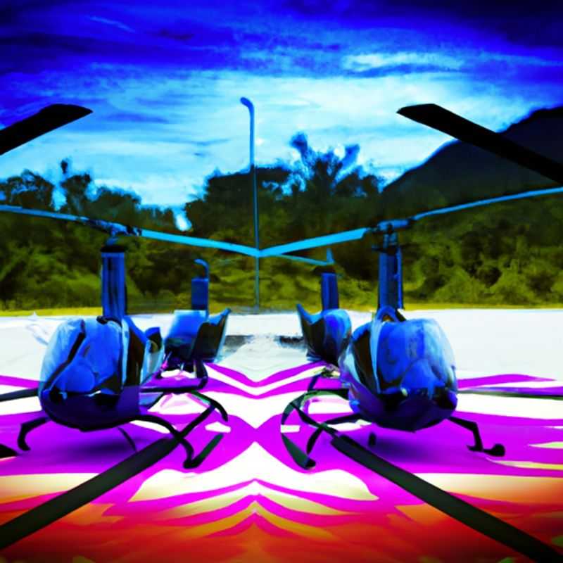 Aspa de cola de rotor para helicópteros RC