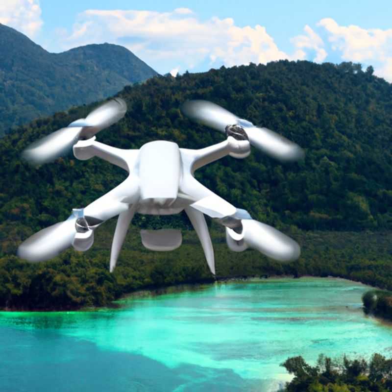 Camera Drones for Safe Online Shopping