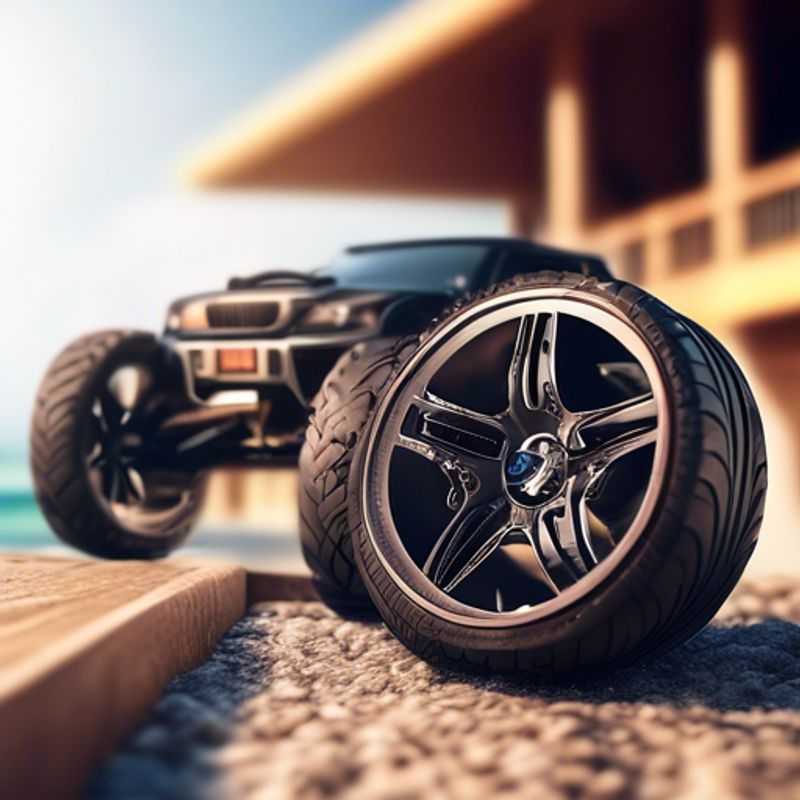Verifique se o aplicativo possui uma ampla gama de rodas e aros para carros RC