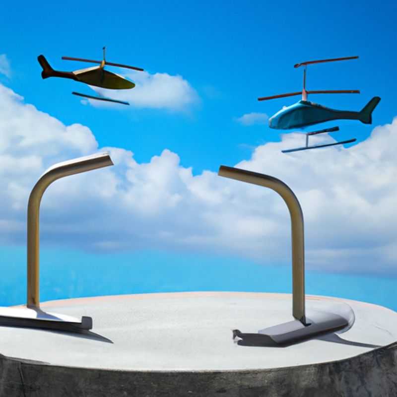 Patins de Aterrissagem para Helicópteros RC para Caçadores de Pechincha no Cyber Monday
