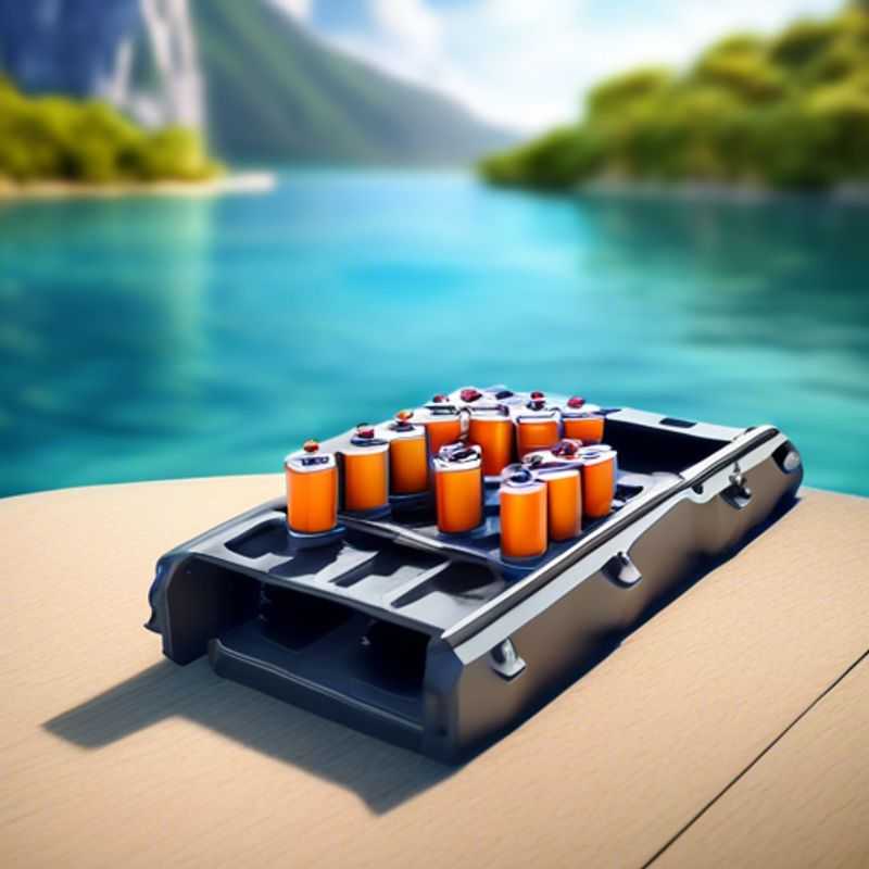 Plateaux de batterie pour bateaux RC