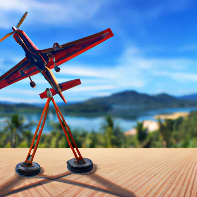 Trem de pouso para aviões RC
