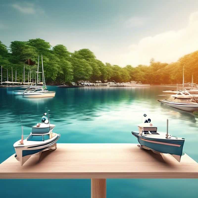 Considere o tamanho e o peso do seu barco RC antes de comprar